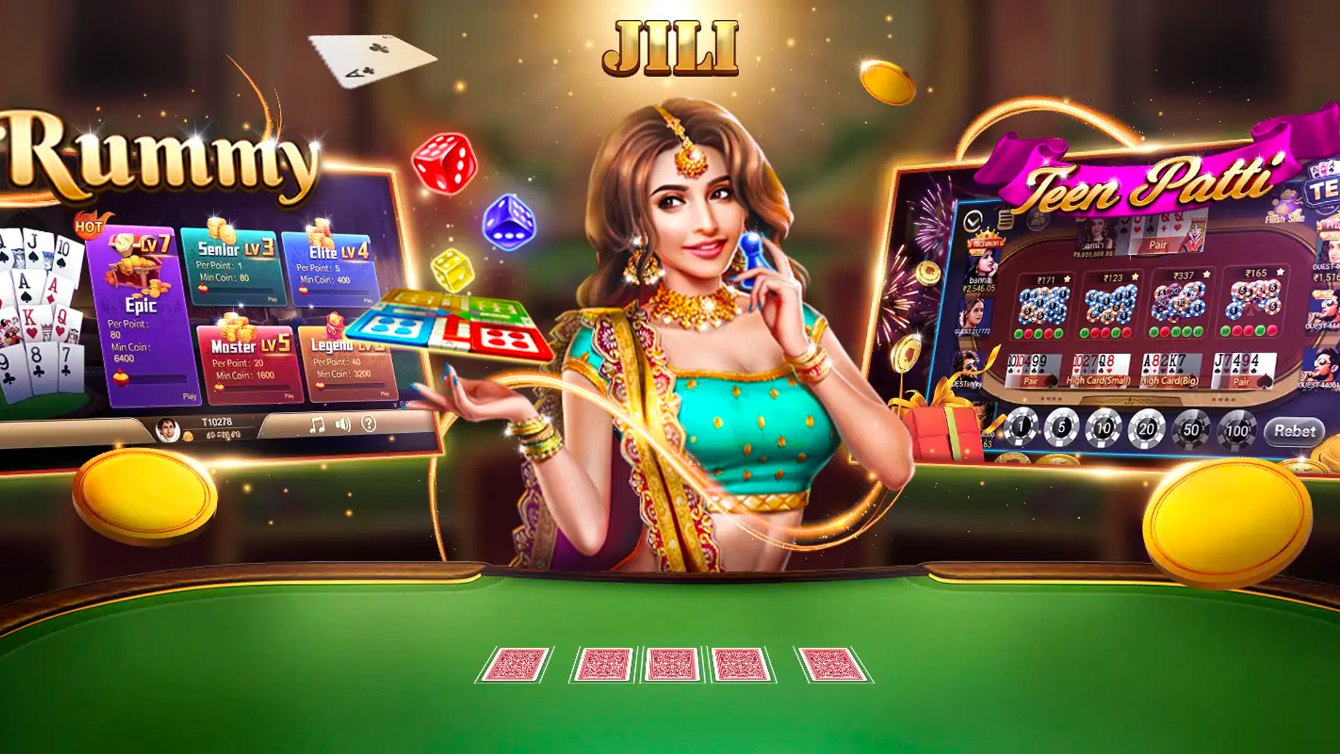 Sảnh Casino Trực Tuyến xs66 với người chia bài và bàn chơi
